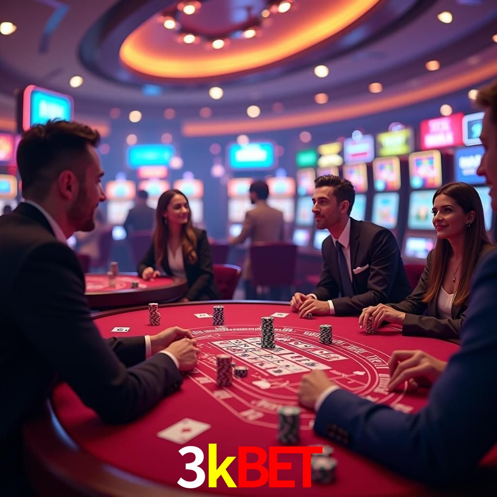 A Experiência Imersiva dos Cassinos Ao Vivo no 3kbet